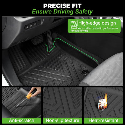 Floor Mats & Cargo Liner Set Custom Fit for 2019 (2019-2025 Mazda 3 (Only Sedan))