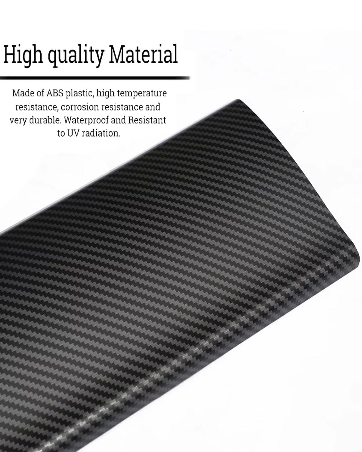 Matte Carbonfiber Dashboard Cover Compatible with Tesla Model 3 (matte carbon fiber dashboard 2pcs only)