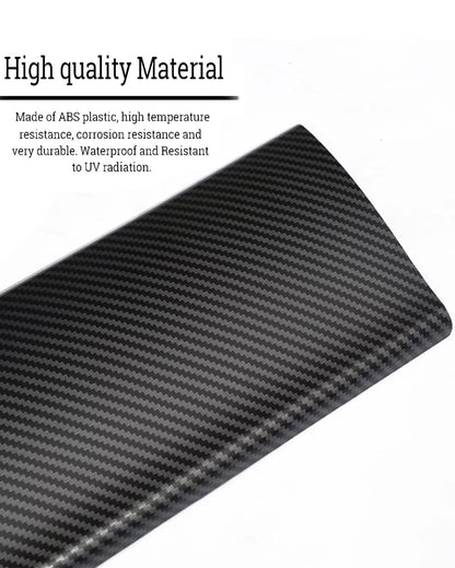 Matte Carbonfiber Dashboard Cover Compatible with Tesla Model 3 (matte carbon fiber dashboard 2pcs only)