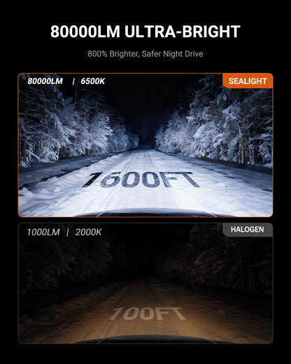 9005 9006 LED Bulbs Combo (S1P 9005+9006)