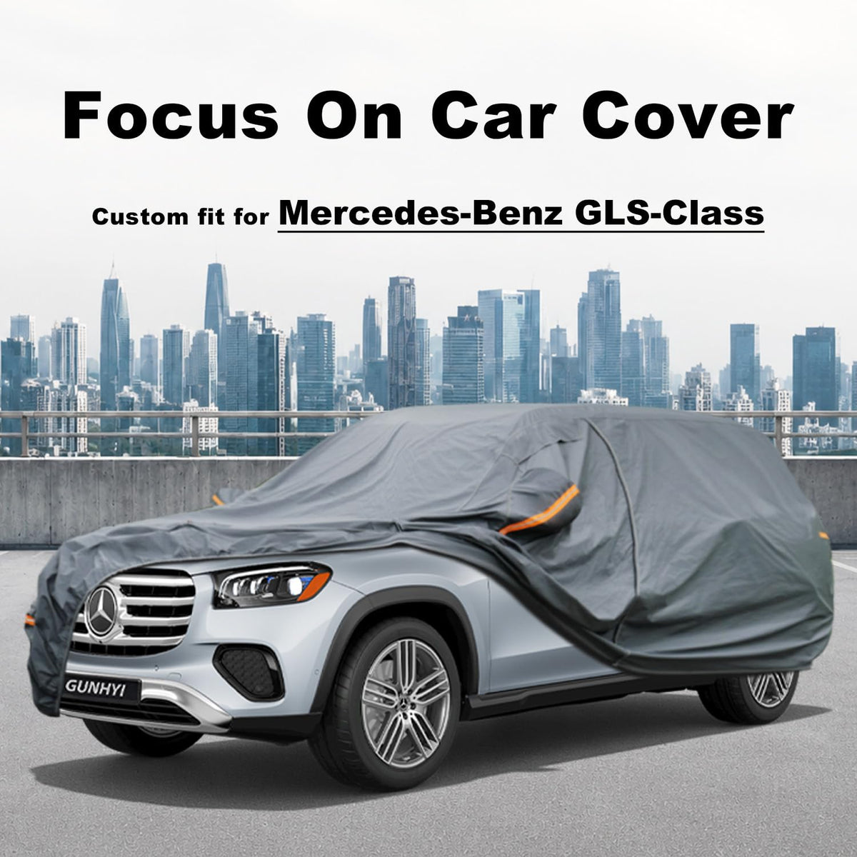 Premium Car Cover Custom Fit Mercedes (18 Mercedes-Benz / 18.19 Mercedes-Benz GLS-Class)