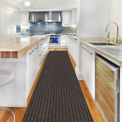 3x30 Hallway Runner Rug (Brown / 2'7" x 30' (Runner))