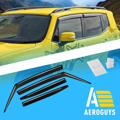 Extra Durable Window Deflectors Tape (For Jeep Renegade 15-23)