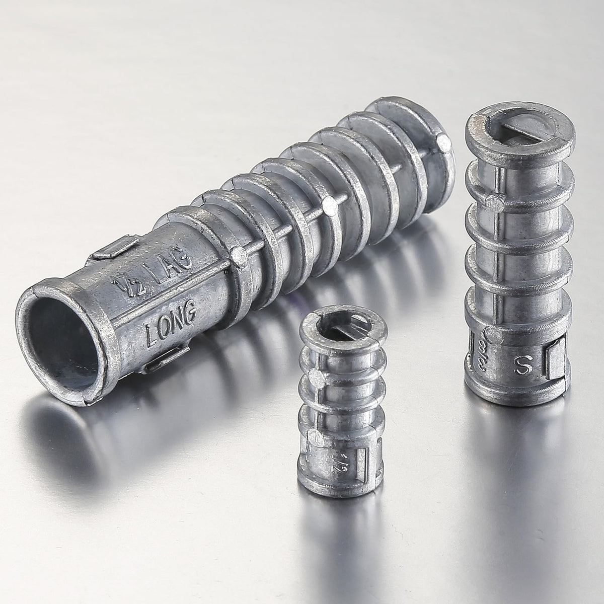 30pcs) 5/8 * 3 Lag Shield Anchor Long Zinc Alloy Bolts Concrete Anchors, Zinc Alloy Masonry Anchors Hole (5/8*3)