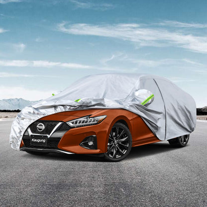6 Layers Car Cover Custom Fit Nissan Maxima Sedan from 1988 to 2025 (silver / Custom Fit Nissan Maxima (1988-2025))