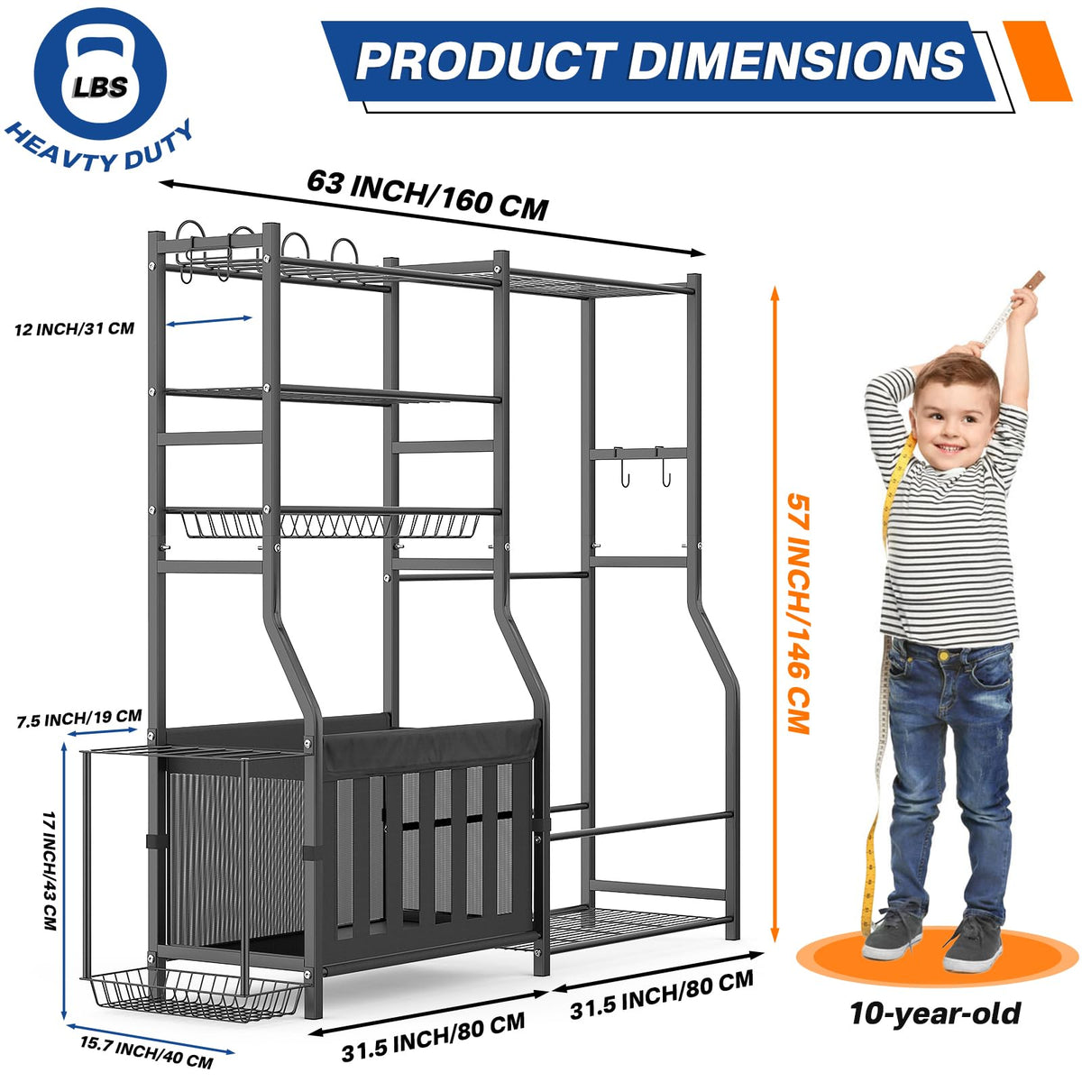 Heavy Duty Garage Sports Equipment Organizer (Garage Sports Equipment Organizer)