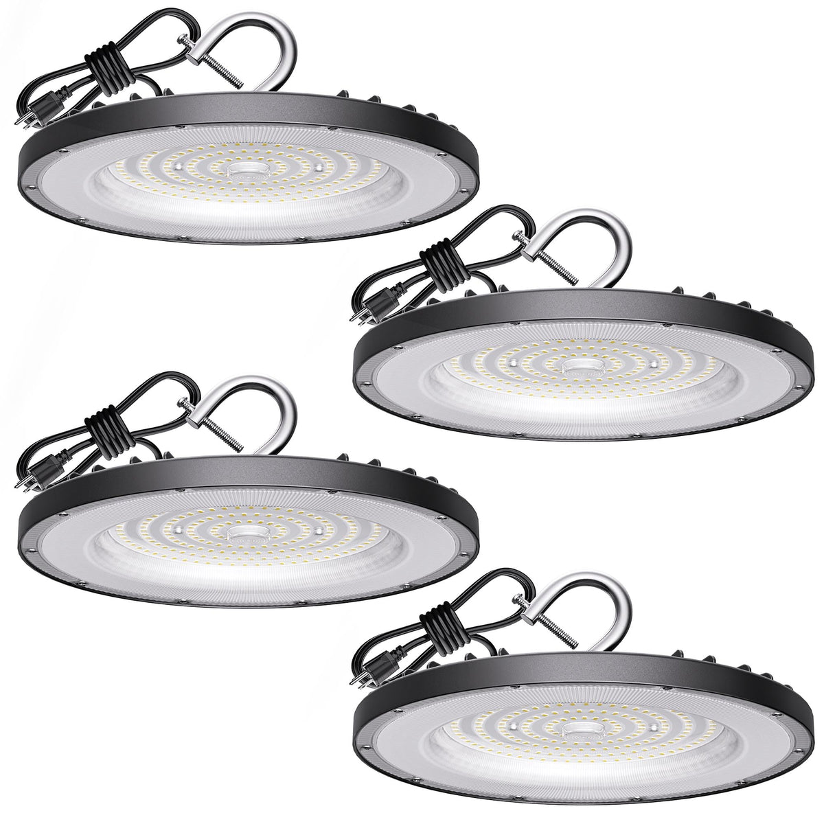 4 Pack UFO LED High Bay Light 150W (150W)