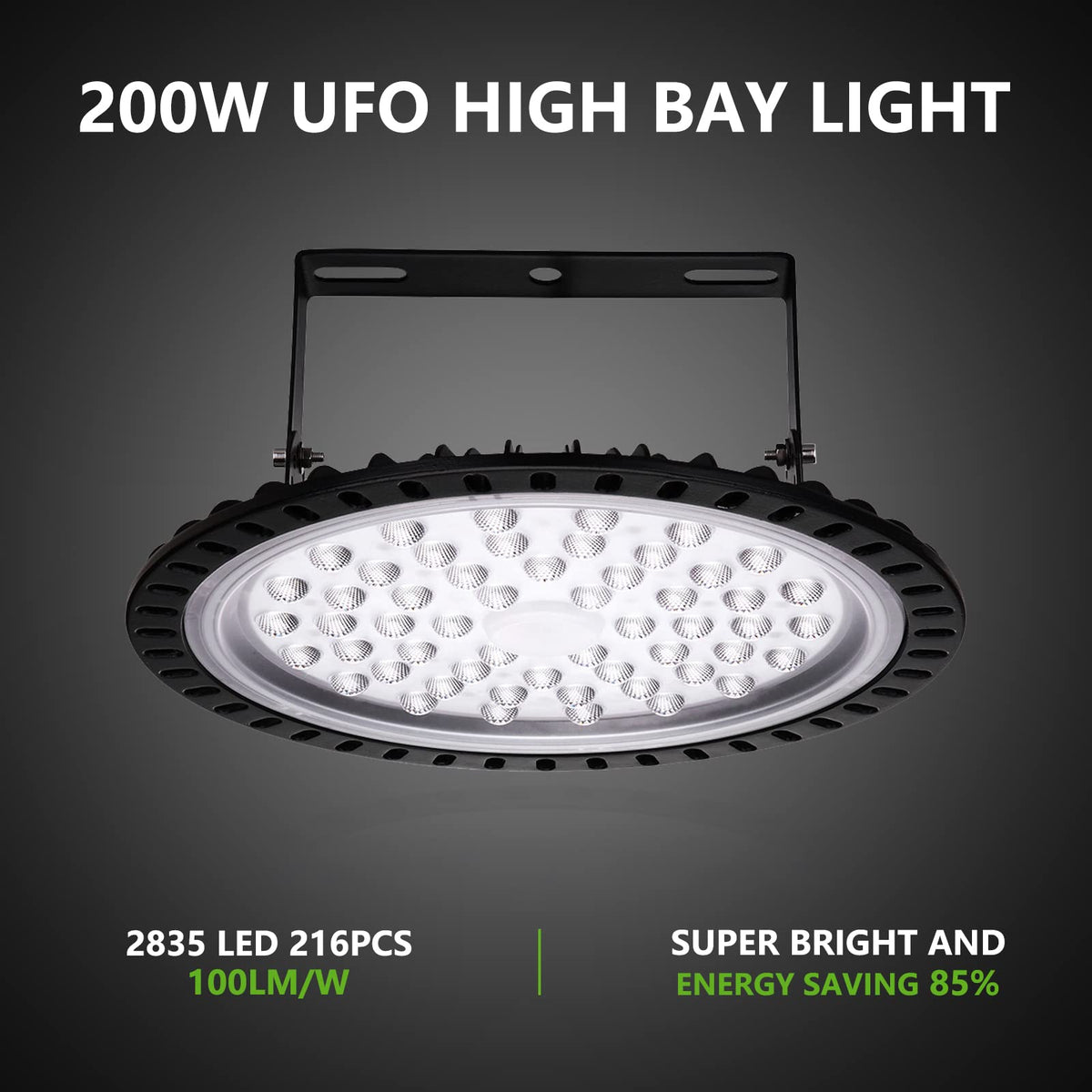 15 Pack 200W LED High Bay Lights