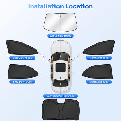 Window Shades for 2018 (Toyota Camry 2018-2024)