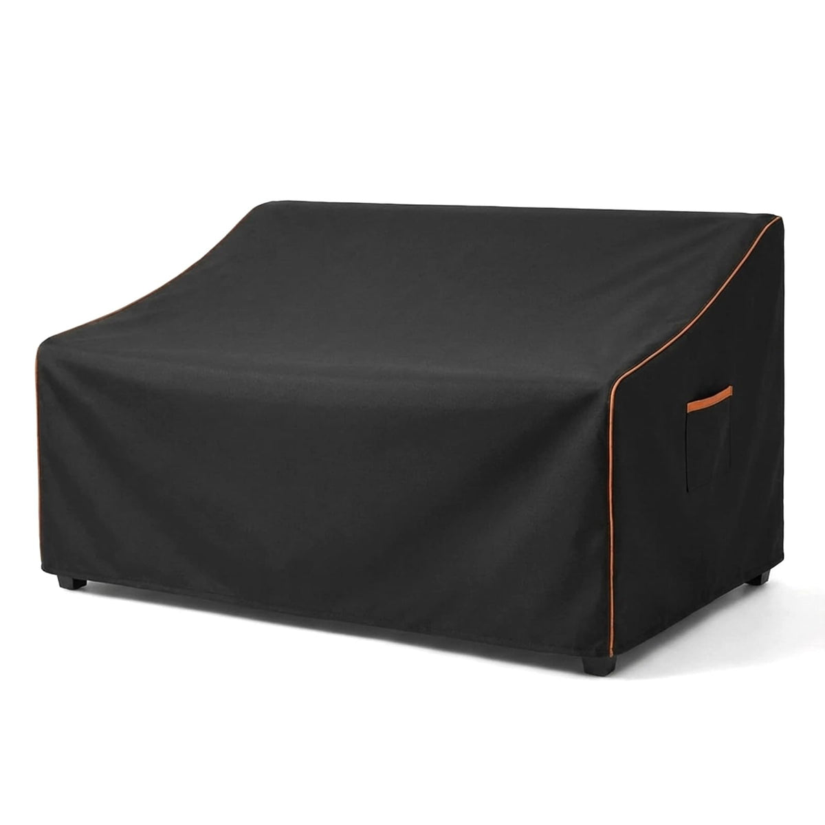 Outdoor Loveseat Cover Waterproof (#Black / 60W x 36D x 33H)