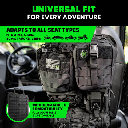 Tactical Car Seat Organizer (Black)