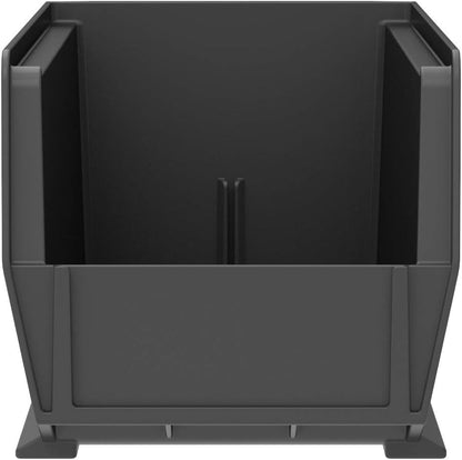 30234 AkroBins Plastic Storage Bins (Black / Storage Bins Only)