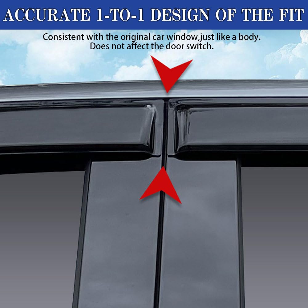 Rain Guards for Volkswagen Jetta 2006 (For Volkswagen Jetta 2006-2010)