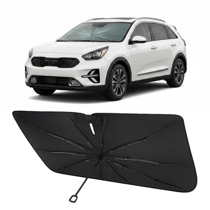 Custom Fit Windshield Sun Shade Umbrella for 2017 (Kia Niro 2017-2022)