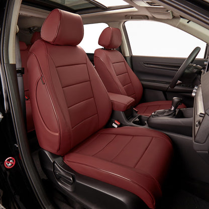 Custom Seat Covers for KIA Sportage Hybrid LX (Burgundy / 2023-2027 Sportage Hybrid LX)