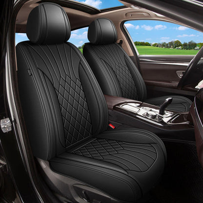 Front Set Car Seat Covers Fit for Subaru Outback 2010 (099 Black / 1-Outback-2 front seat covers only)