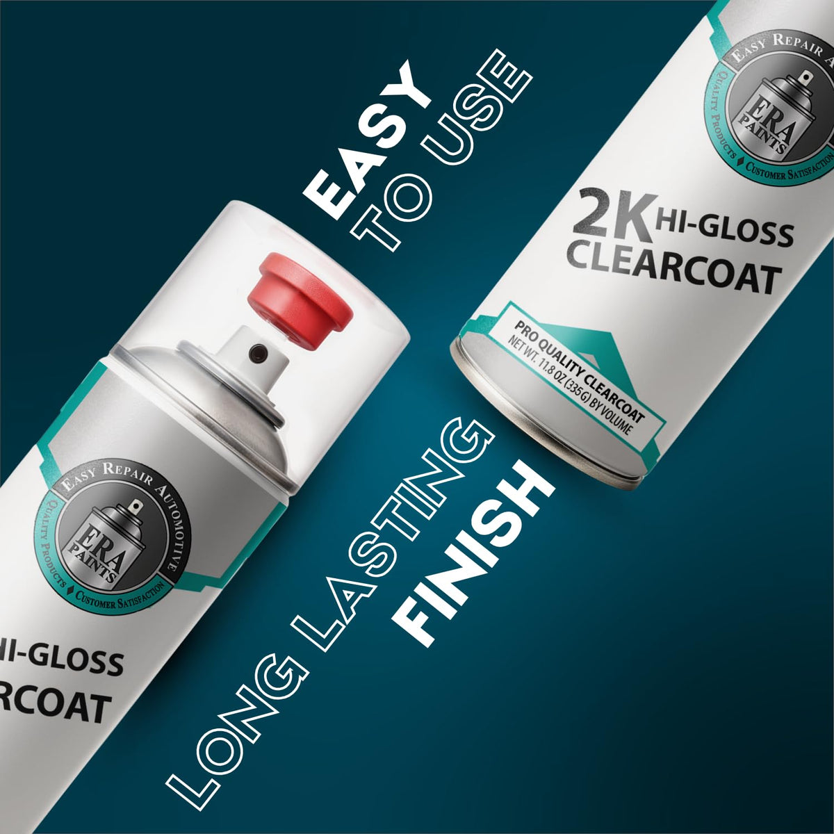 2K High Gloss Clear Coat Spray (4 Spray Can)
