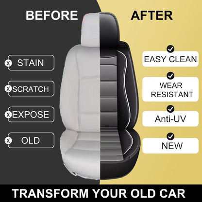 Car Seat Covers for Toyota 4Runner 2003 (#017 Black&Grey / 1.For Toyota 4Runner-5 seat covers full set)