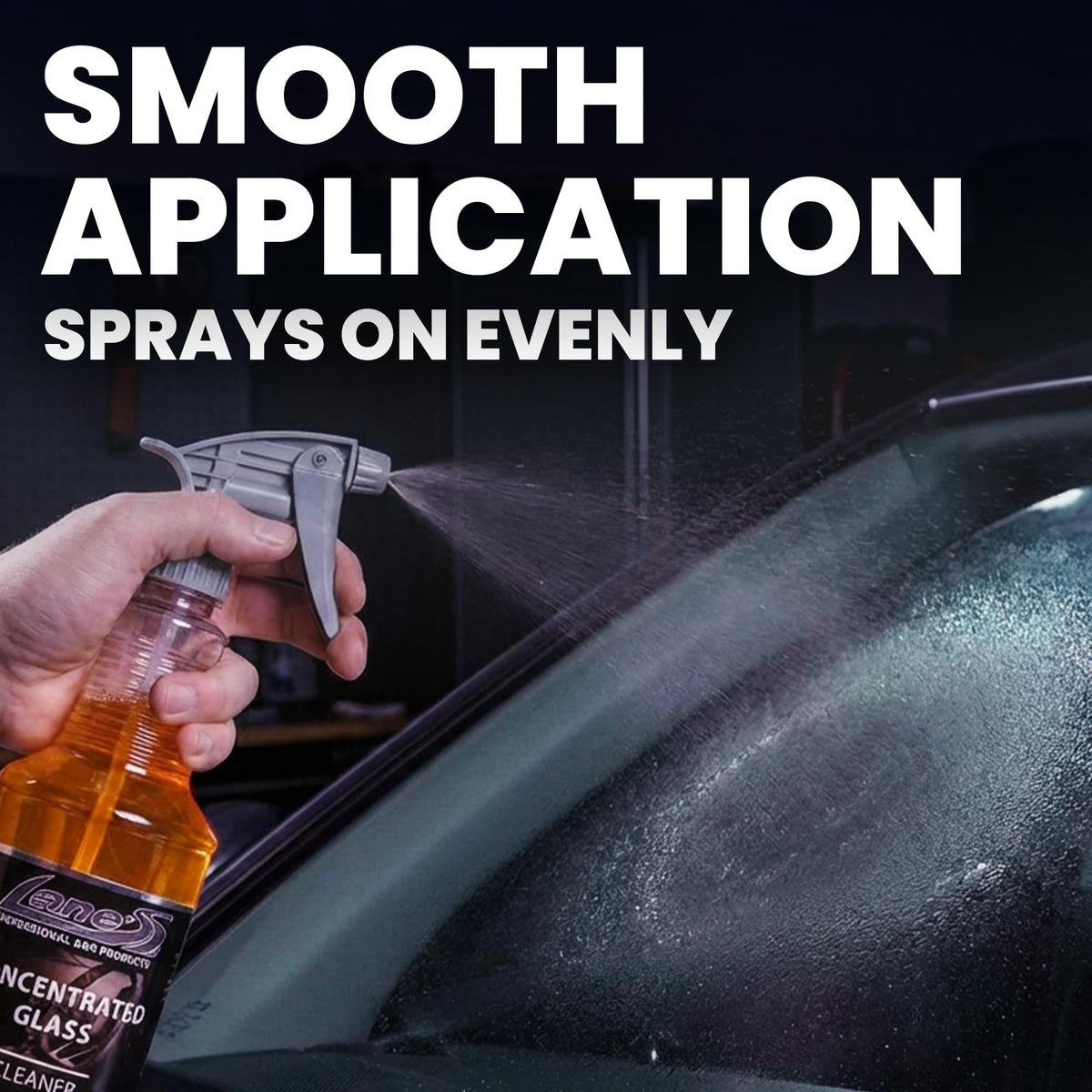 Concentrated Auto Glass Cleaner for Cars (128 Fl Oz (Pack of 2))