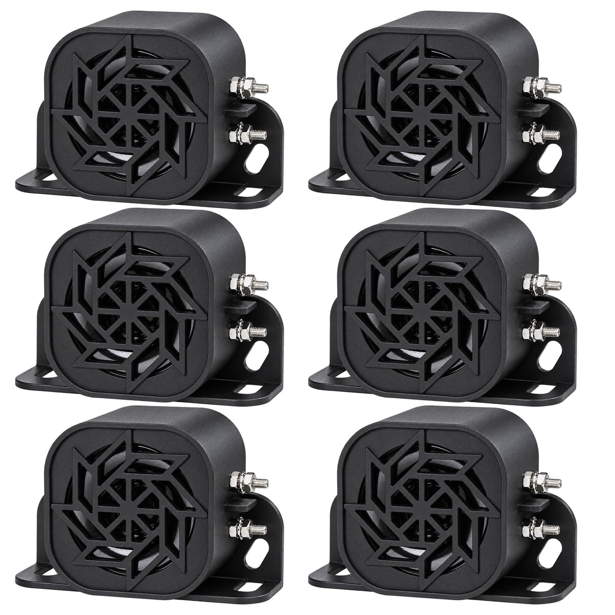12V 48V Backup Alarm (Black 6 PCS)