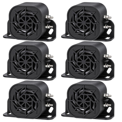 12V 48V Backup Alarm (Black 6 PCS)