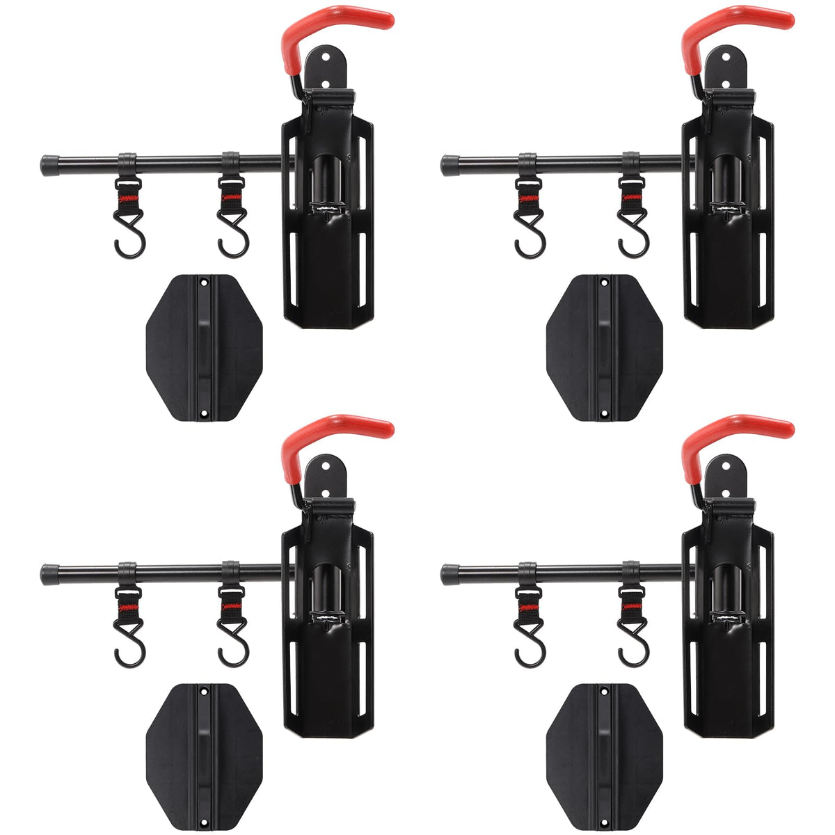 Swivel Bike Wall Mount (Type B：4 Pack)