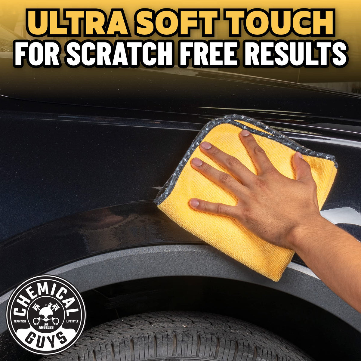 Professional Microfiber Towels (Gold / 3 Pack)