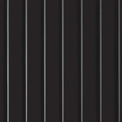 Garage Flooring 5' x 10' Midnight Black Ribbed Channel Vinyl Protector Mat (5' x 10' / Midnight Black)